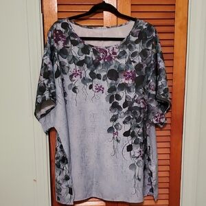 Floral Print Women's Top